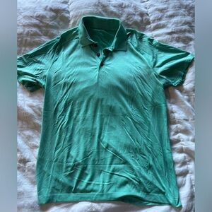 LULULEMON teal polo